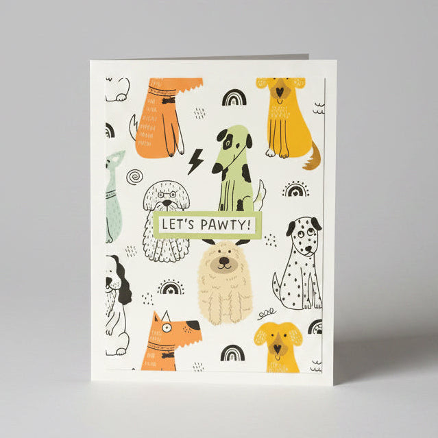 Card - LET'S PAWTY