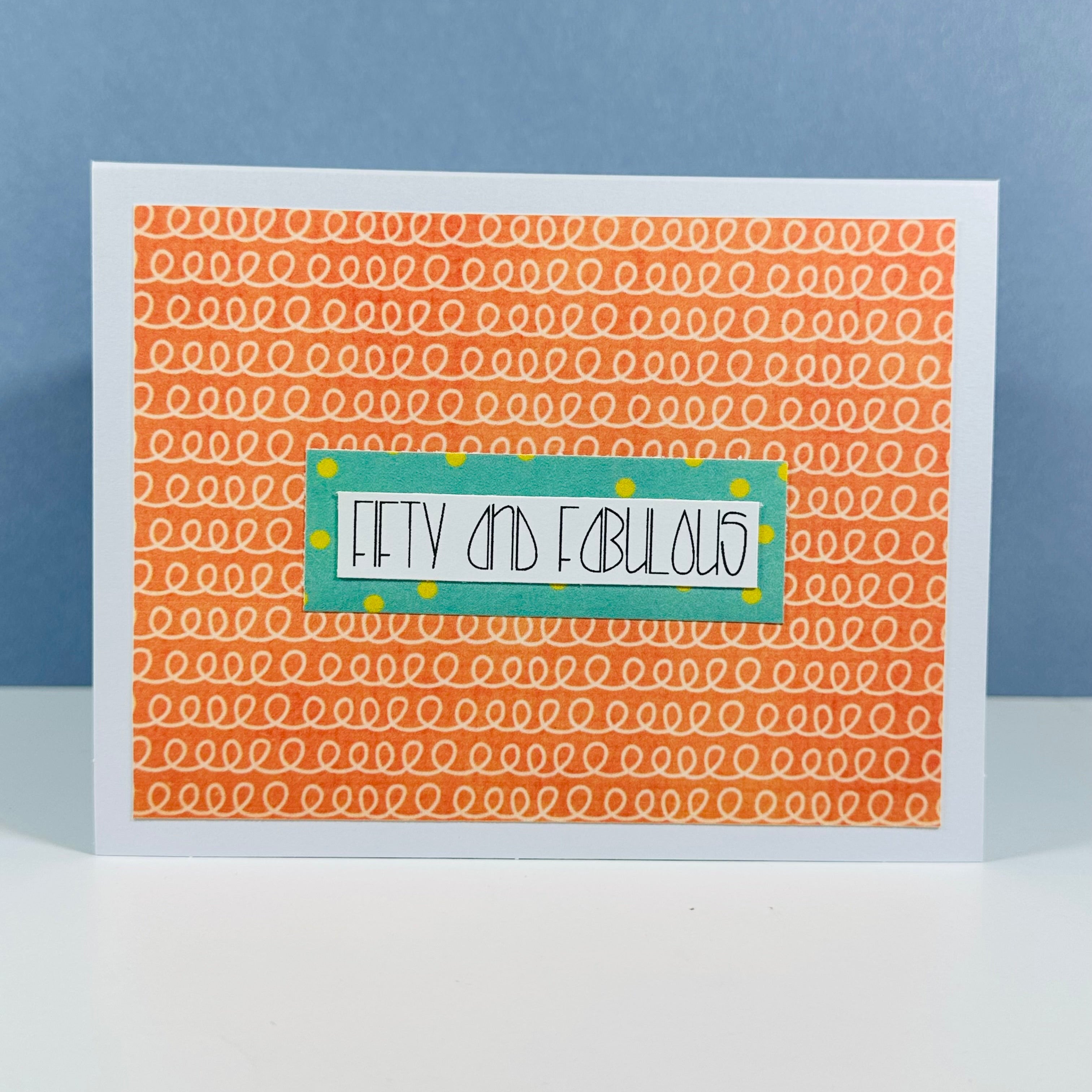 CARD - DECADE - FIFTY