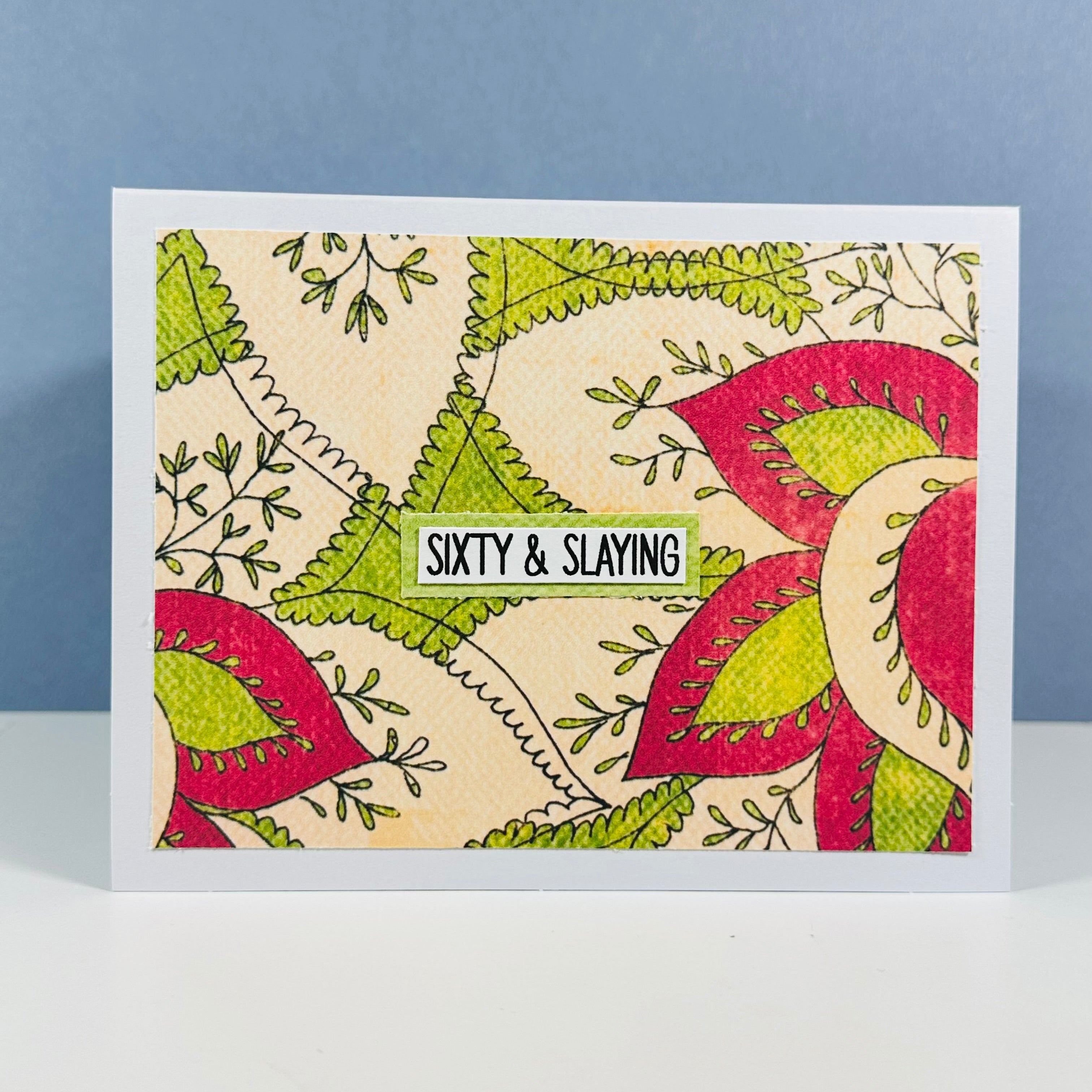 CARD - DECADE - SIXTY