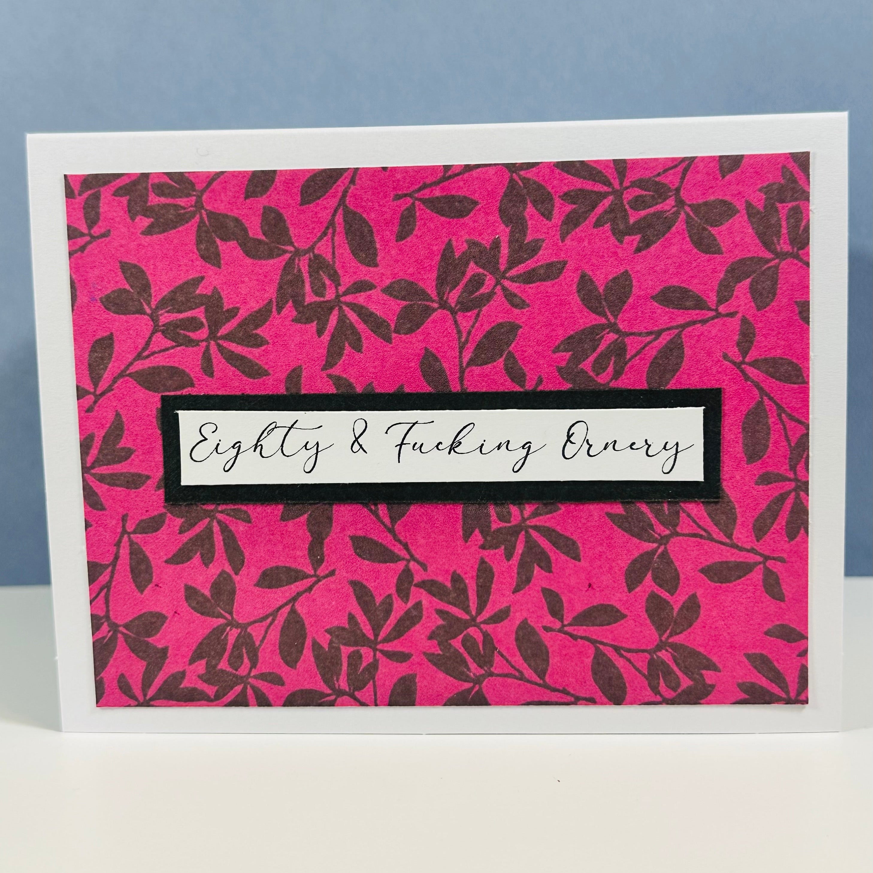 CARD - DECADE - EIGHTY