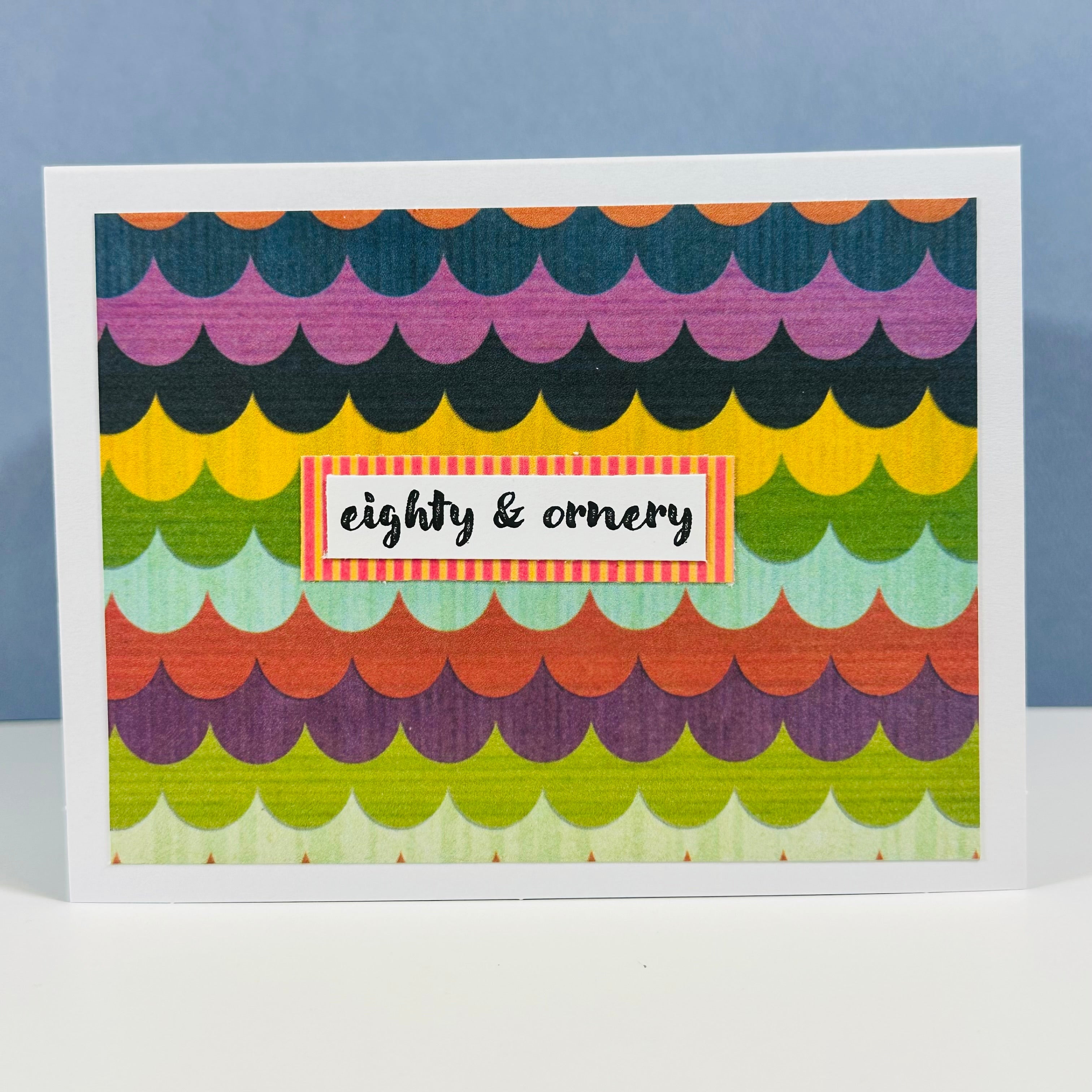 CARD - DECADE - EIGHTY