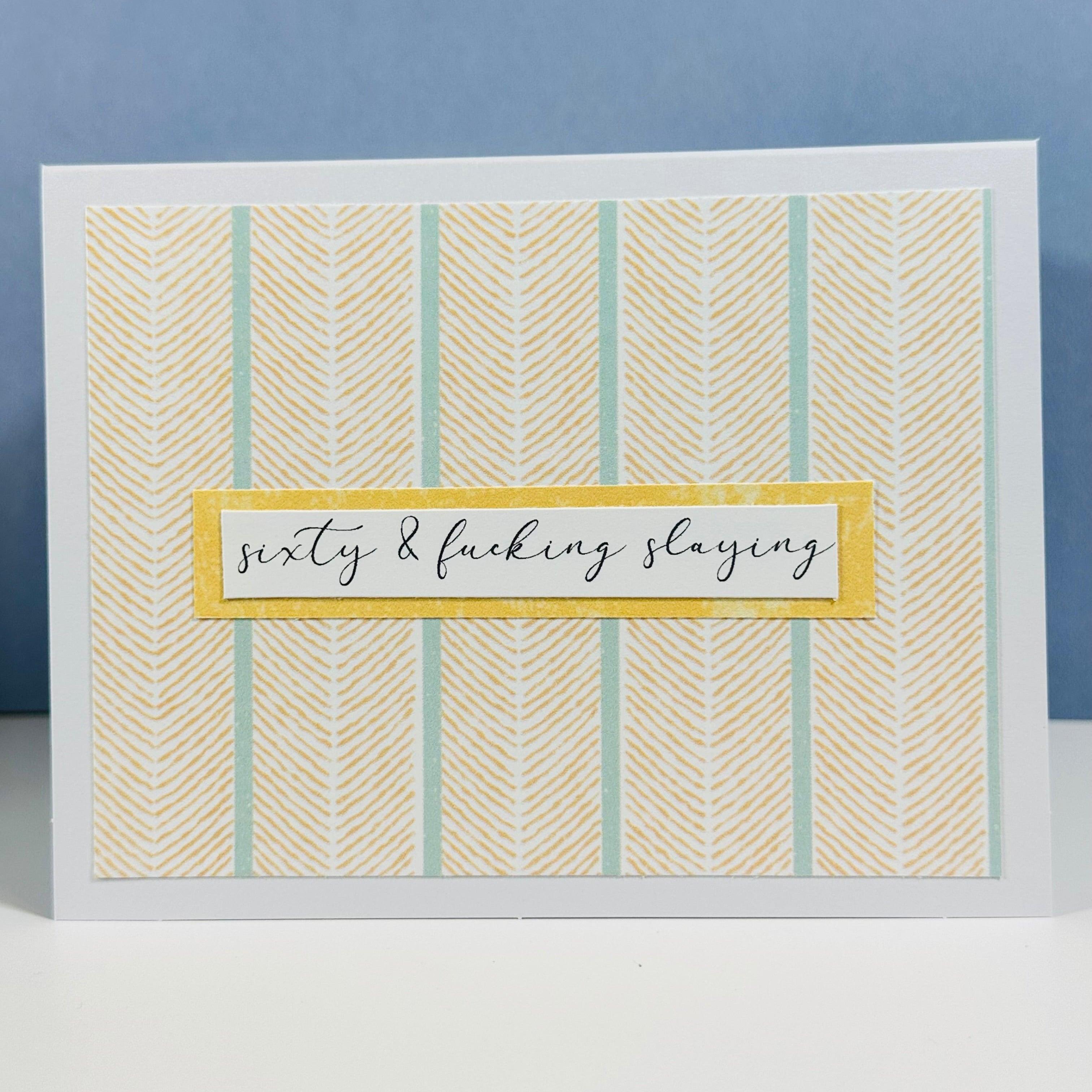 CARD - DECADE - SIXTY
