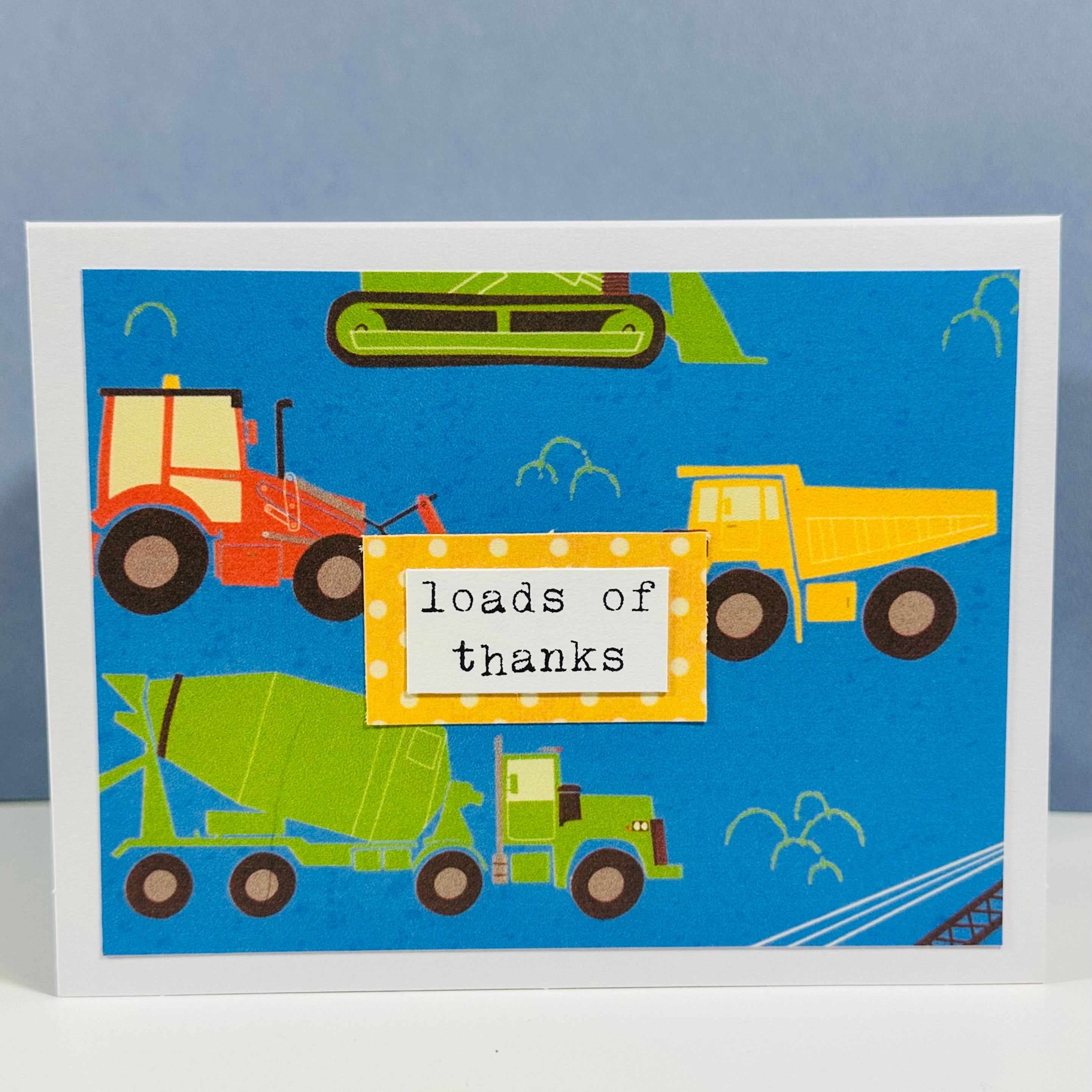 CARD - LOADS OF THANKS