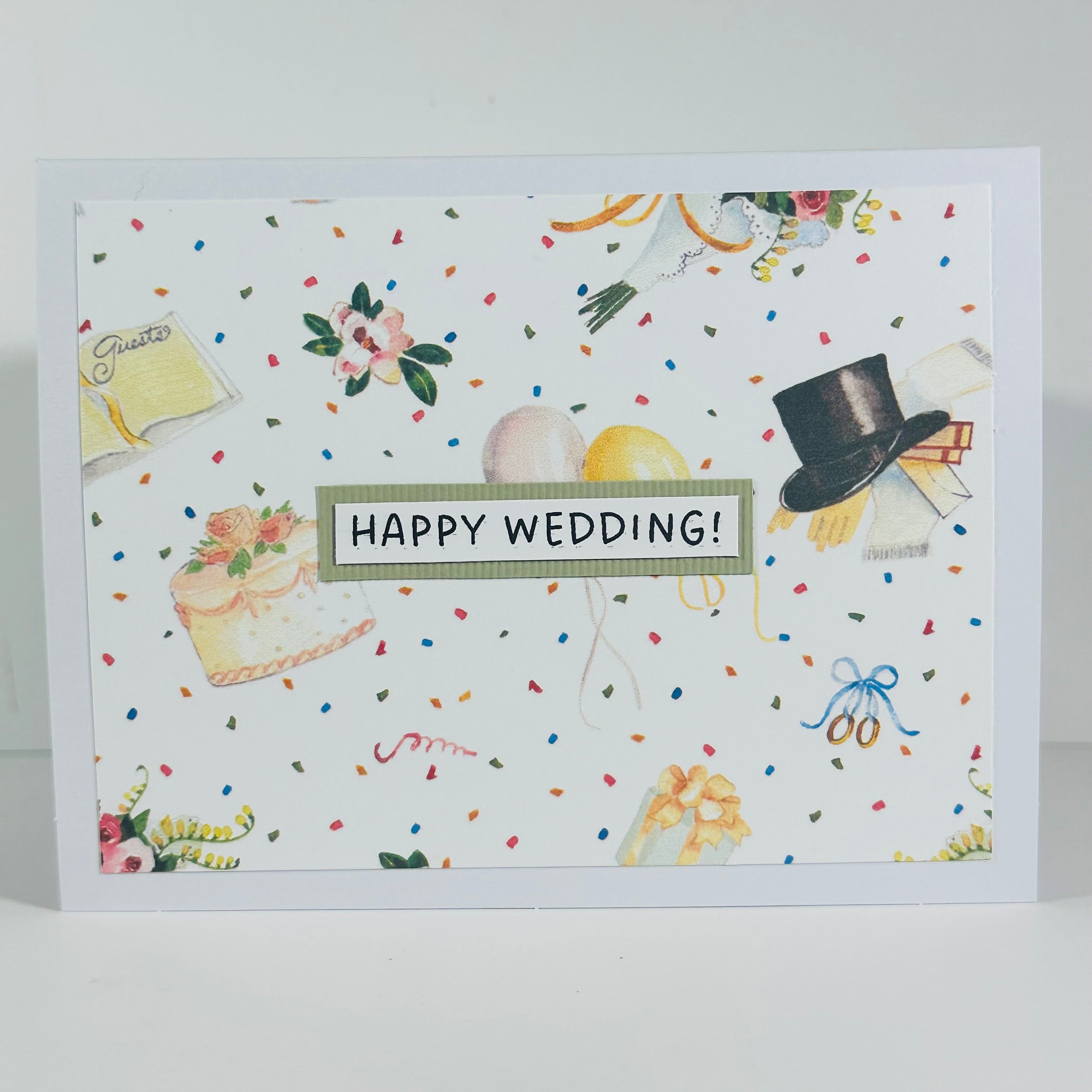 CARD - HAPPY WEDDING