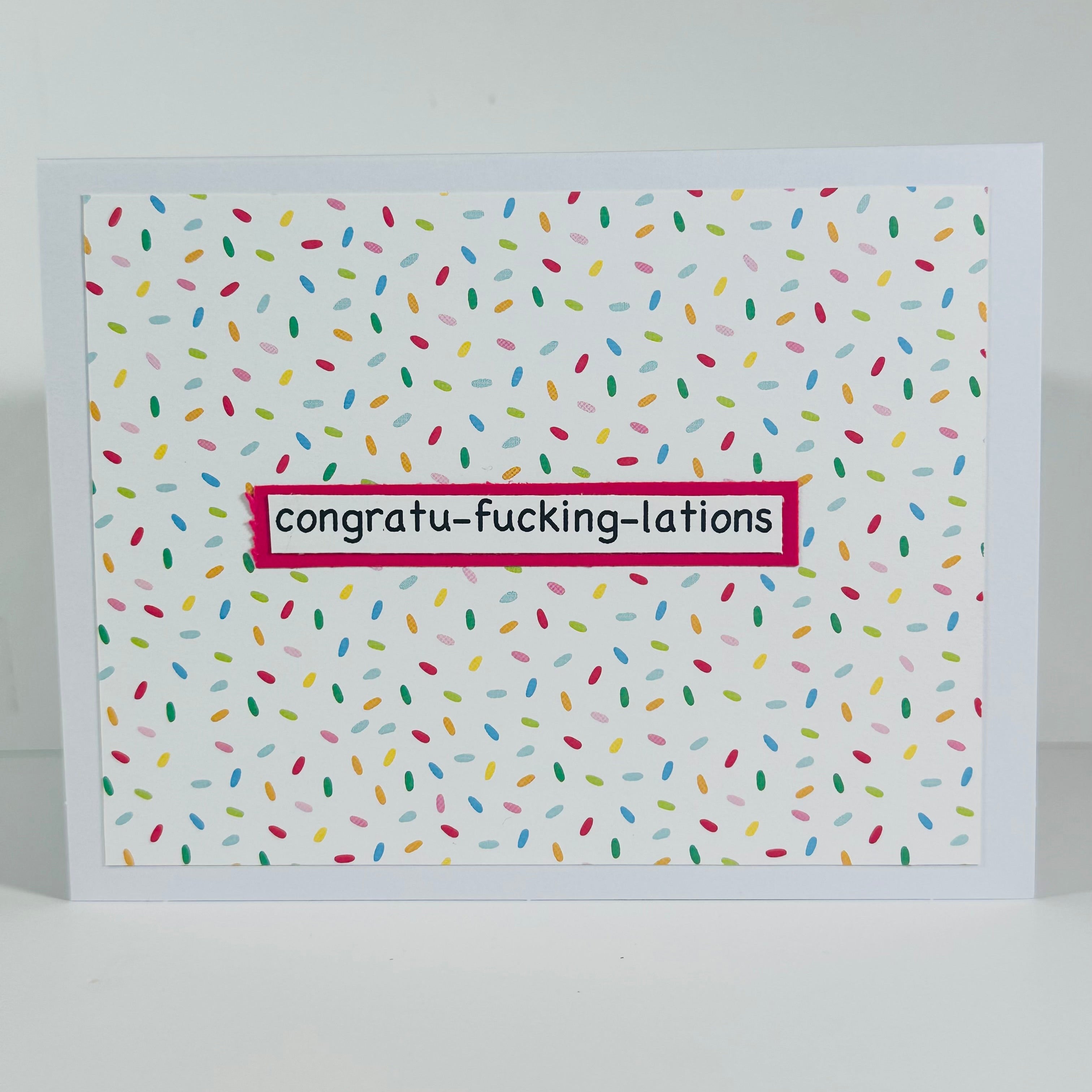 CARD - CONGRATU-FUCKING-LATIONS