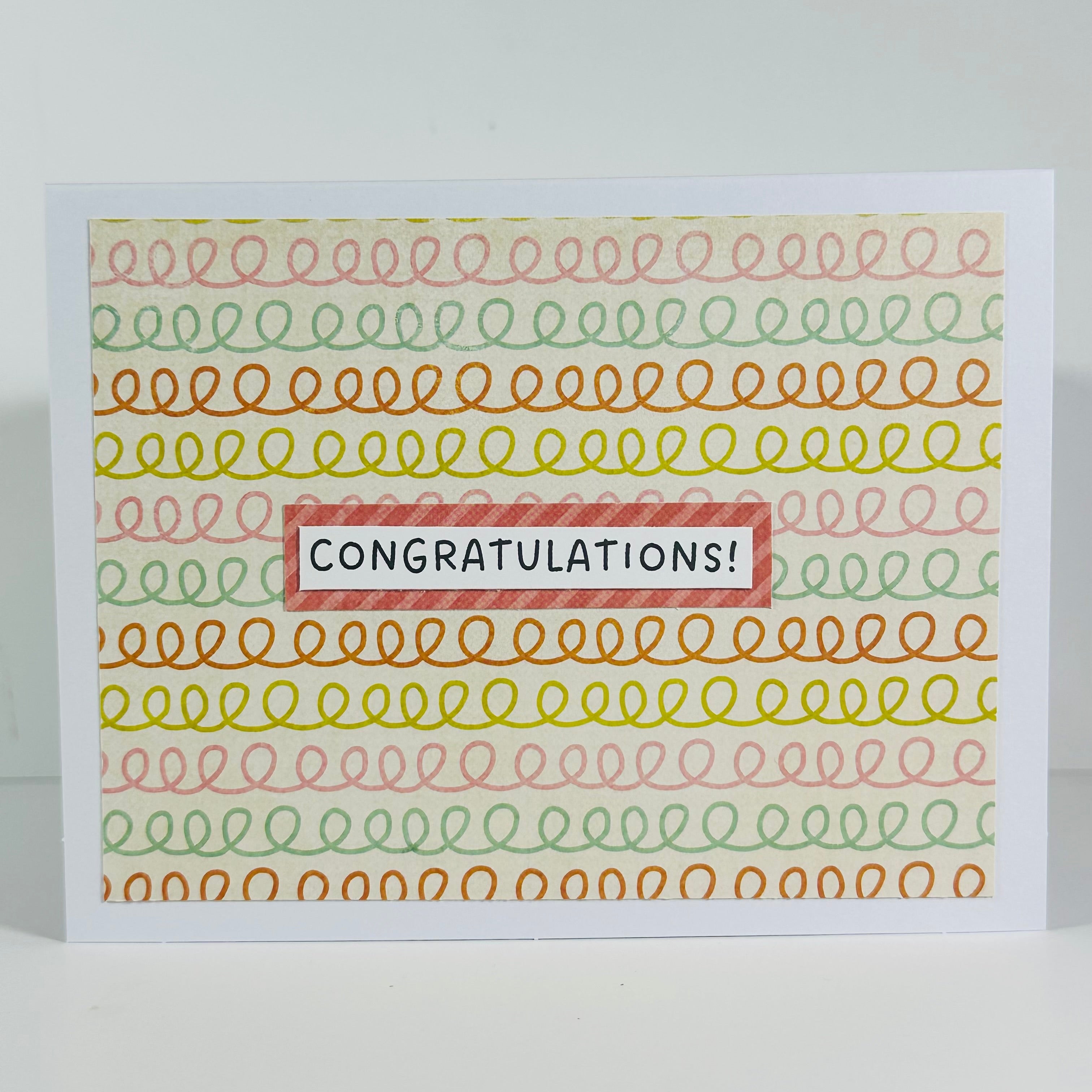 CARD - CONGRATULATIONS