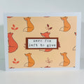 CARD - ZERO FOX LEFT TO GIVE