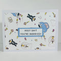 CARD - HOLY SHIT YOU'RE MARRIED!