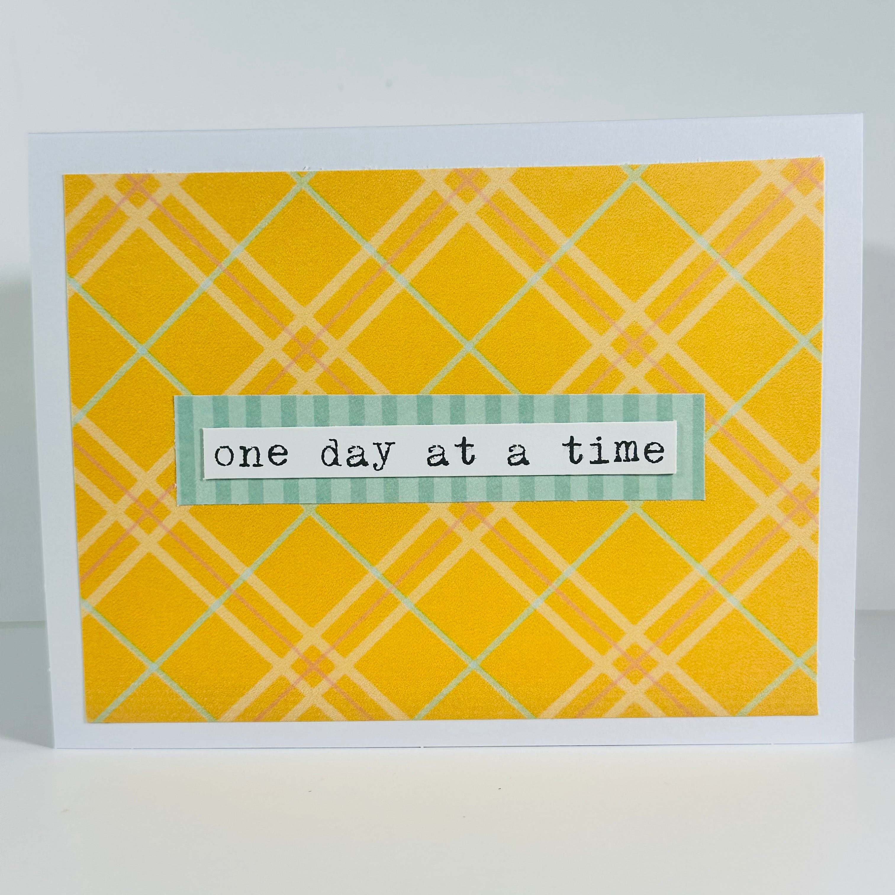 CARD - ONE DAY AT A TIME