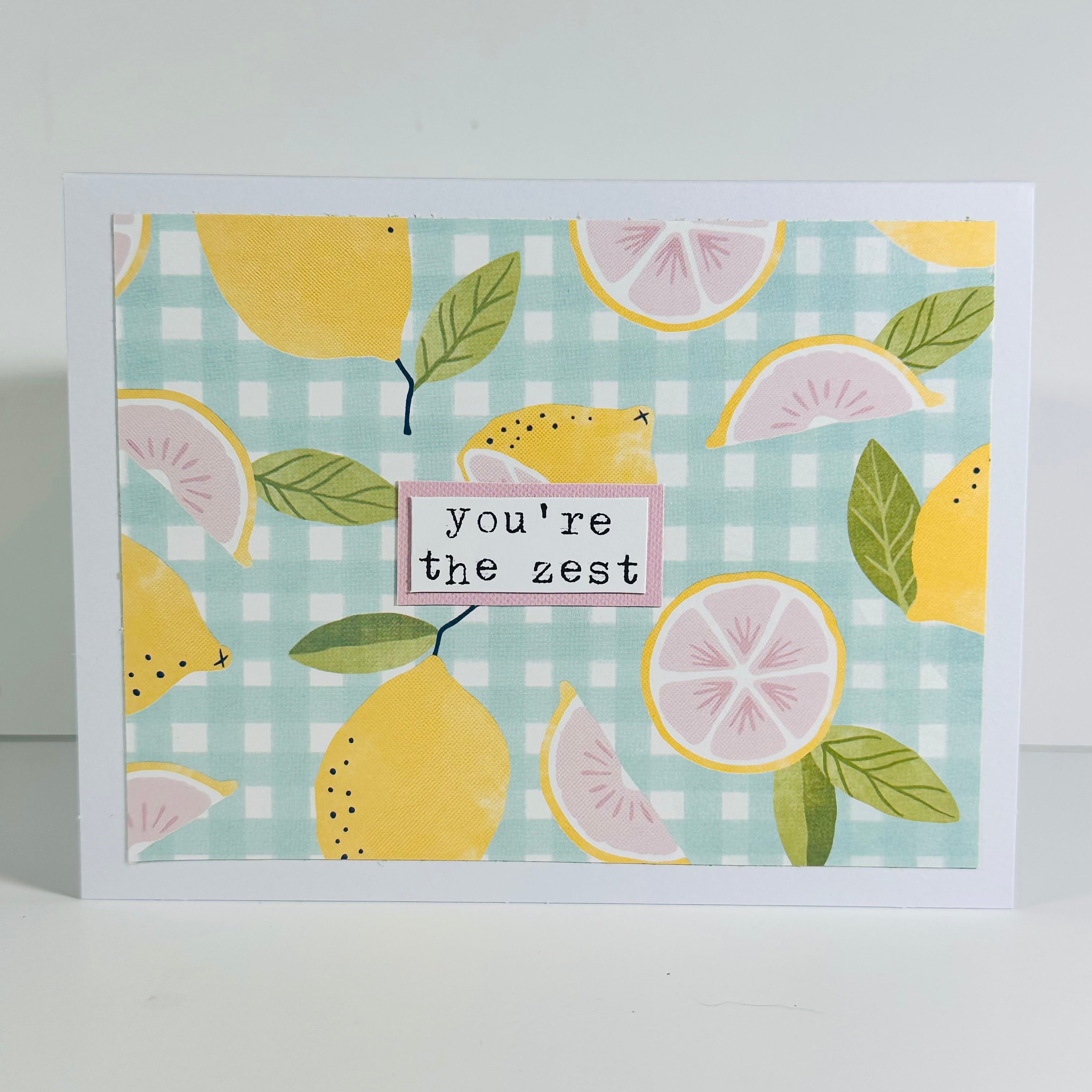 CARD - YOU'RE THE ZEST